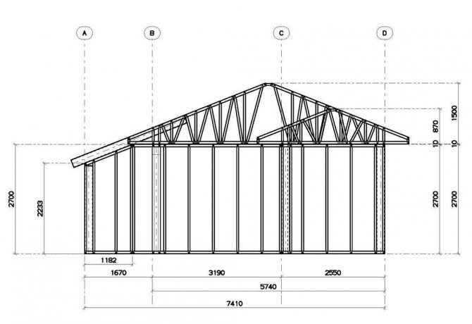 Как сделать хозблок из профильной трубы своими руками