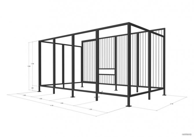 Как сделать хозблок из профильной трубы своими руками