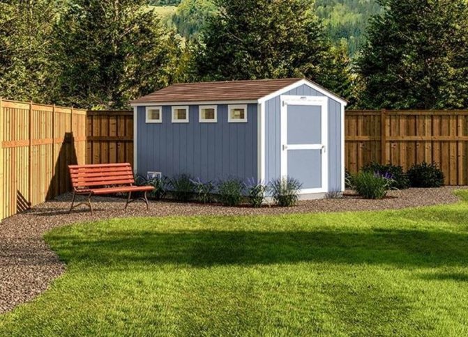 Как сделать хозблок из профильной трубы своими руками