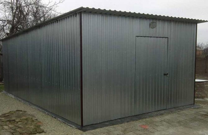 Капитальный сарай