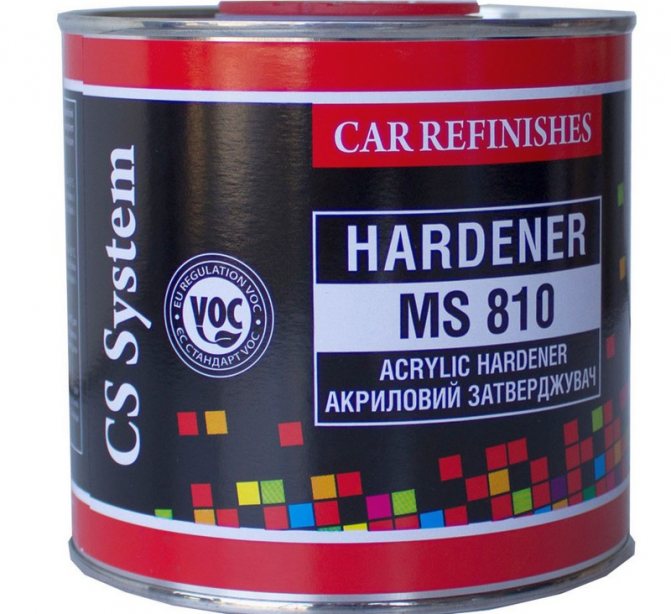 Отвердитель для акриловой краски