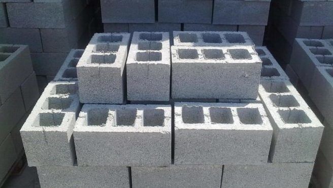 Шлакоблок строительный