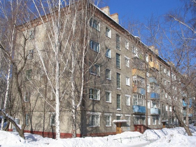 Типовые проекты жилых домов в Москве 1