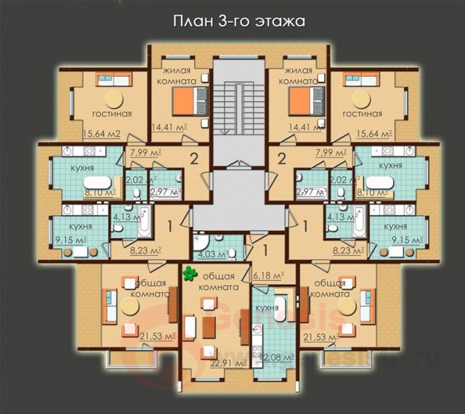 Типовые проекты жилых домов в Москве 3
