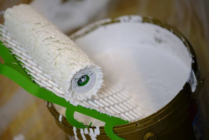 Виды строительных красок