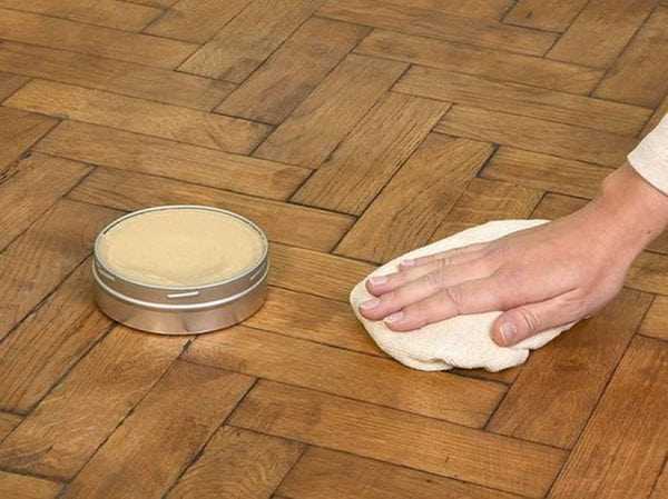 Обработка воском Покрытие дерева воском