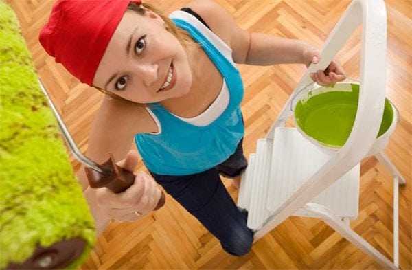 Красим потолок Покраска потолка