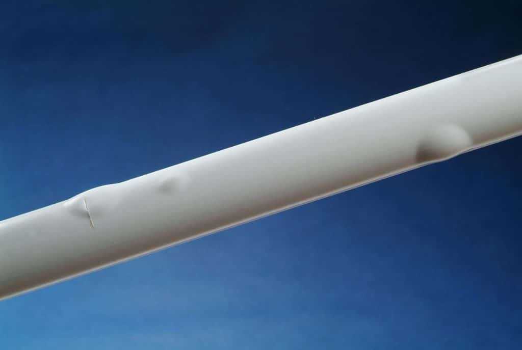 Деформация труб Деформация отопительных труб