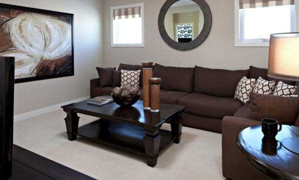 Коричневая мебель в интерьере Мебель шоколадных оттенков