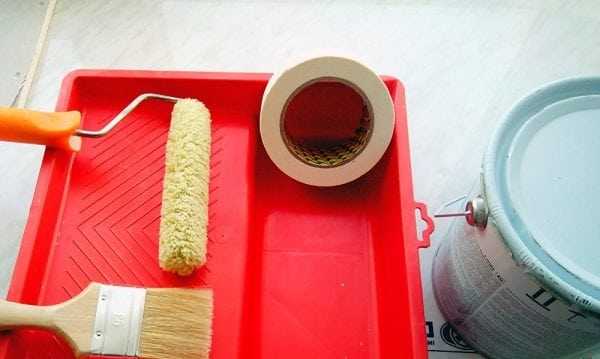 Инструменты для покраски Инструменты для покраски столба