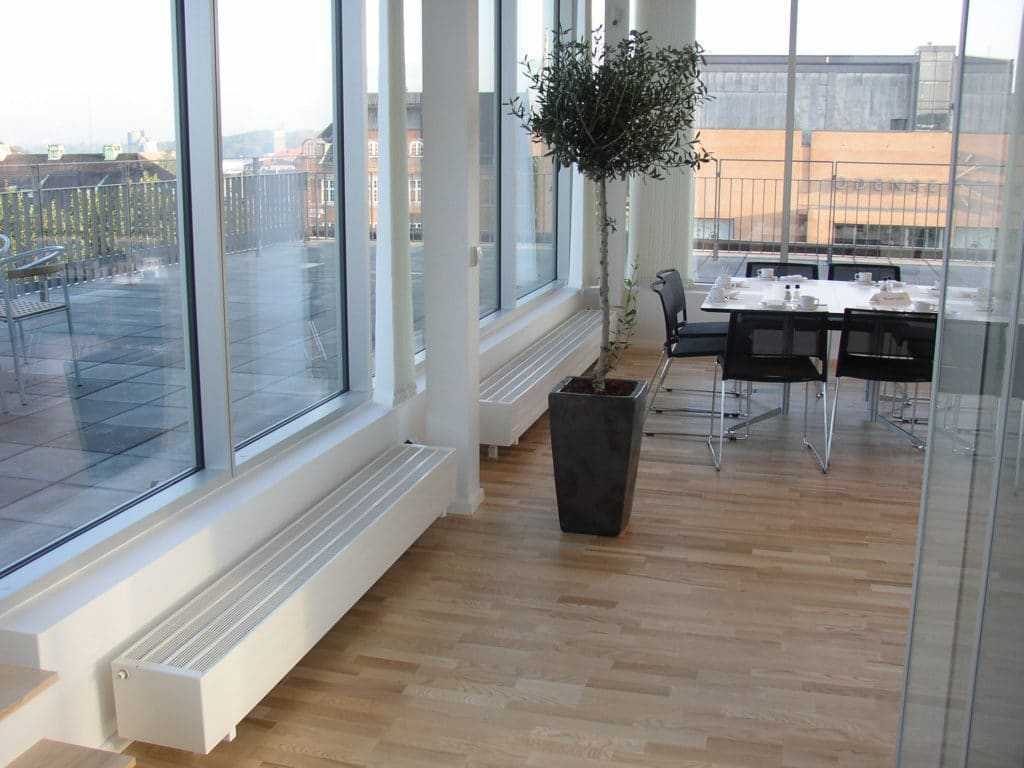 Использование конвекторов в домах Использование конвекторов в больших помещениях