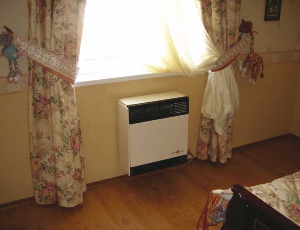 Установка газового конвектора Монтаж газового конвектора