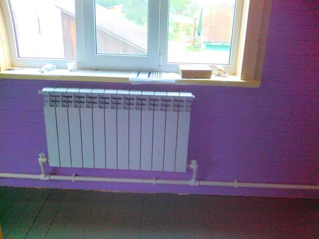 Система в одну трубу Однотрубное отопление