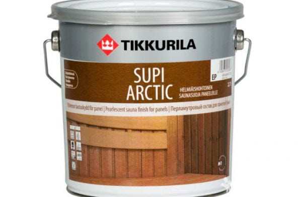 Ведро лака для саун и бань Supi Arctic (Tikkurila) Лак Supi Arctic (Tikkurila)