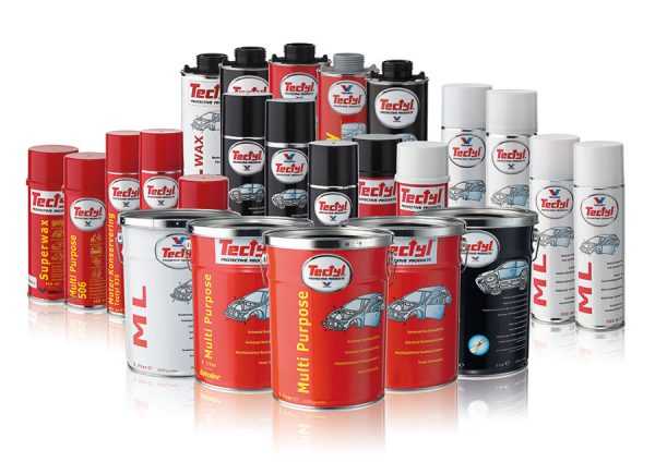 Продукция семейства Tectyl Продукция Тектил