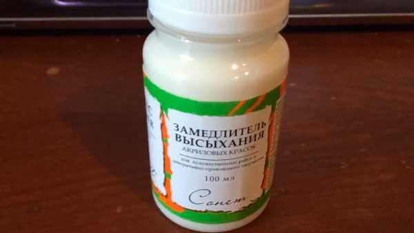 Замедлитель для акриловой краски Замедлитель Сонет
