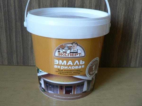 Акриловая эмаль Эмаль акриловая Эксперт