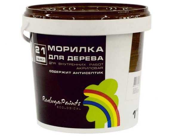 На акриловой основе с антисептиком Акриловый бейц Радуга