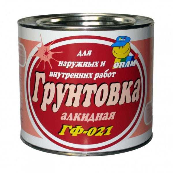 Банка алкидной грунтовки Алкидная грунтовка