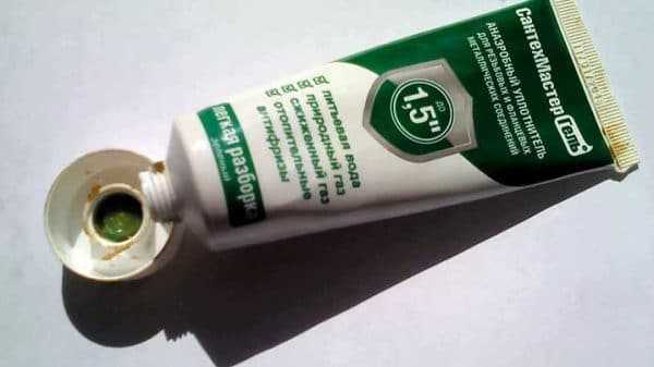 Анаэробный уплотнитель для систем отопления Герметик для наружных работ