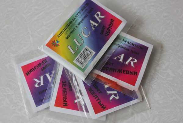 Красители LUCAR Анилиновые красители для шерстяных и капроновых ткеней