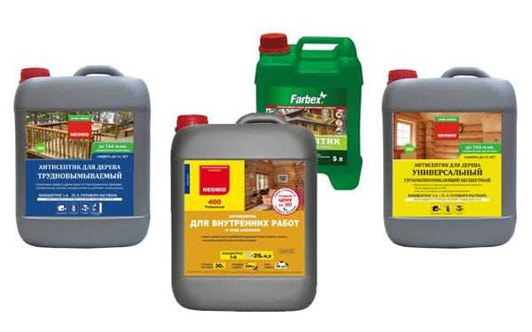 Антисептик для дерева Антисептики для сруба бани