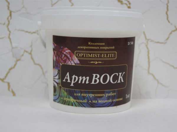 Арт Воск Оптимист для венецианской штукатурки