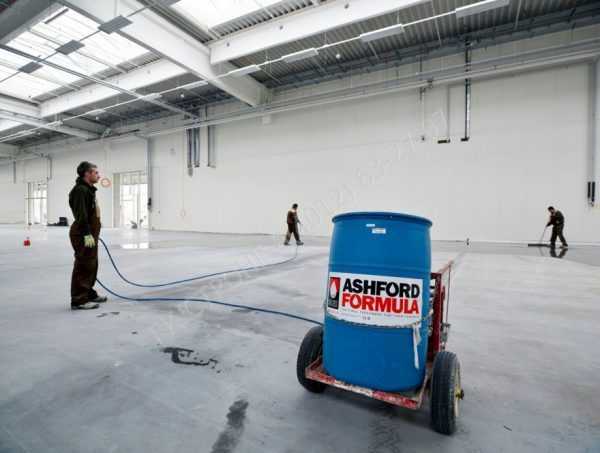 Пропитка Ашфорд Формула Укрепление бетона силикатным составом Ашфорд Формула