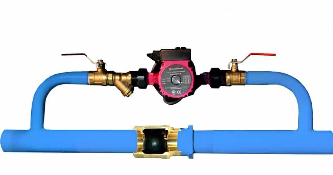 Как выглядит байпас в системе отопления Байпас в системе отопления