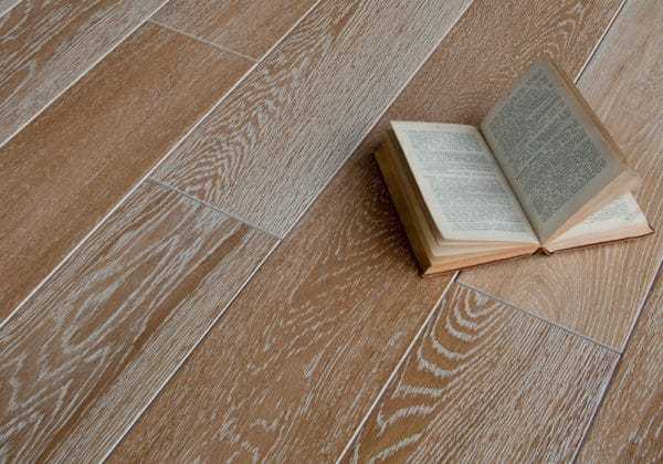 Массивная доска Magestik Floor Брашированный беленый дуб