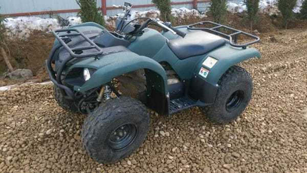 Квадроцикл с защитным покрытием Бронекор подходит для покраски квадроциклов