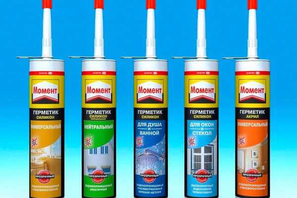 Герметики фирмы Момент Виды герметиков ТМ Момент
