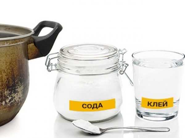 Силикатный клей и сода Чистка посуды содой и жидким стеклом
