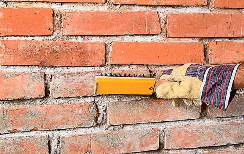 Зачистка стен Подготовка стены к грунтованию