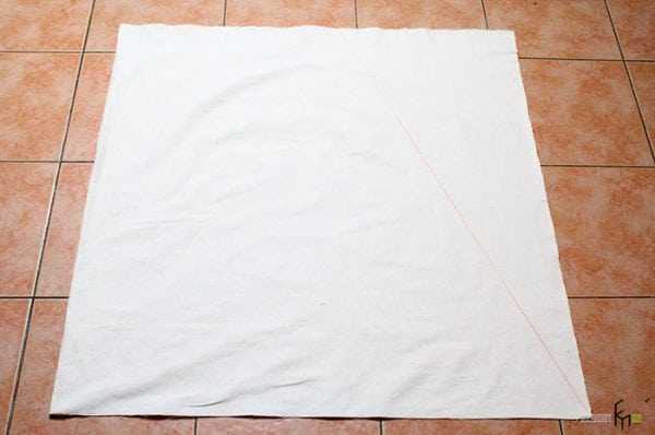 Ткань для нанесения лака на плитку Чистый кусок мягкой ткани