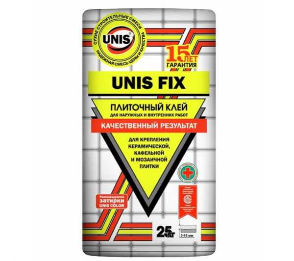 Сухая смесь Unis Fix Для мозаичной плитки