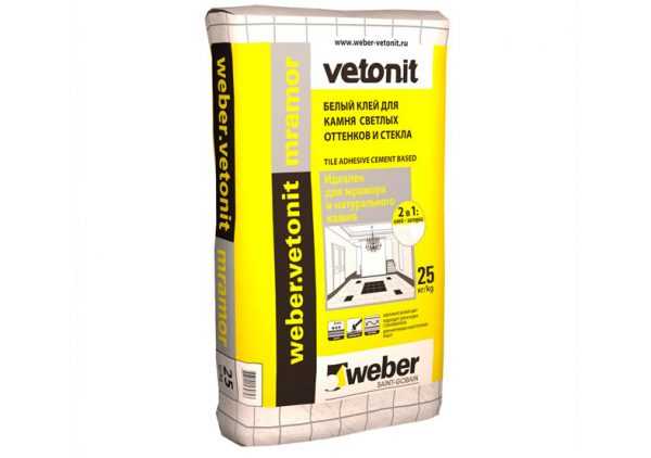 Ветонит Мрамор Для светлого камня и стекла