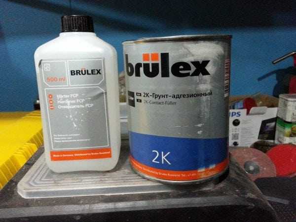 Грунтовка Brulex Двухкомпонентный кислотный грунт