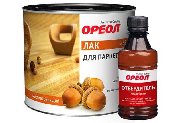 Двухкомпонентный лак Двухкомпонентный состав смешивают непосредственно перед нанесения