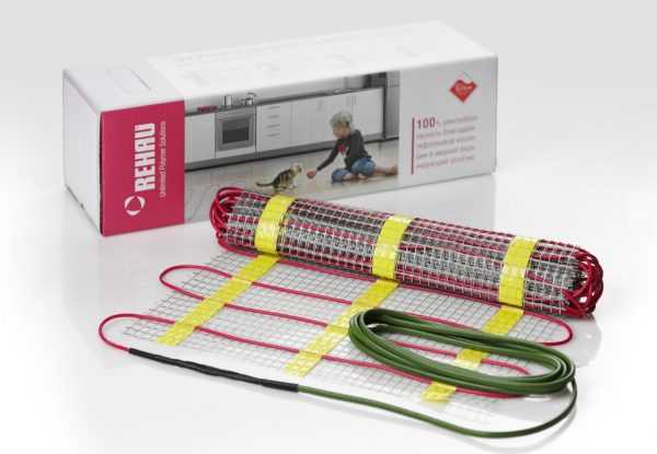 Греющие маты REHAU Электрический теплый пол