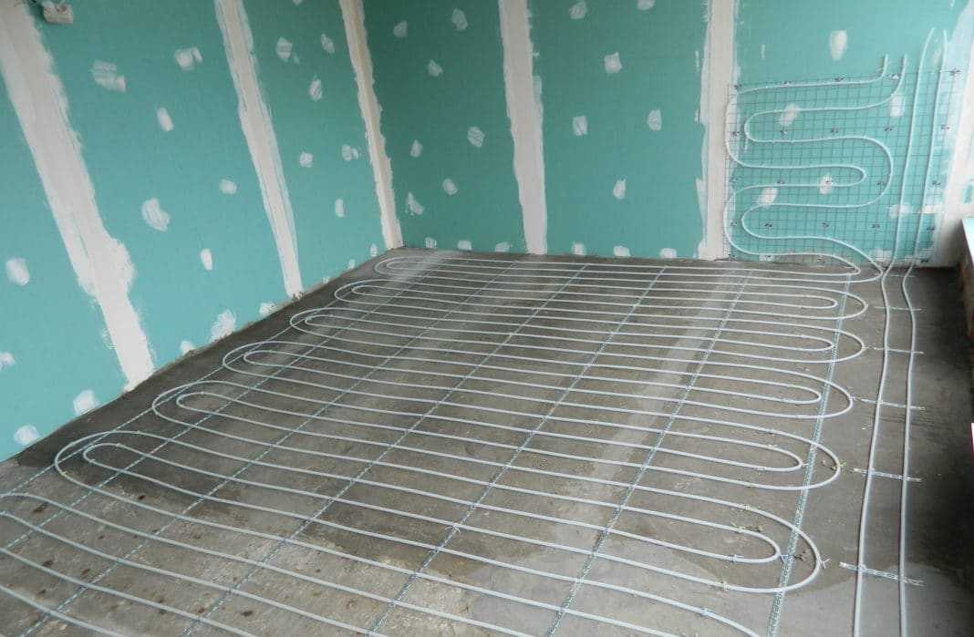 Монтаж капиллярного устройства для обогрева Unimat Aqua Электро-водяной теплый пол