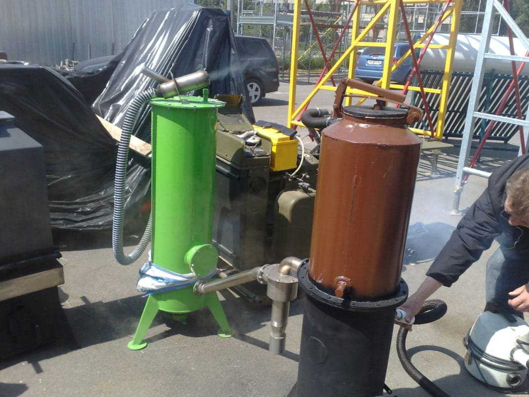 Изготовление вертикального газогенератора Газогенератор своими руками