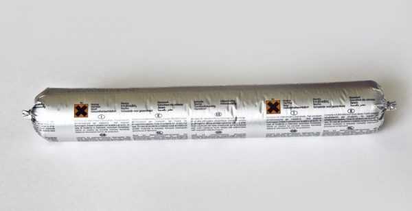 Полиуретановый герметик в упаковке формы колбасы Полиуретановый герметик