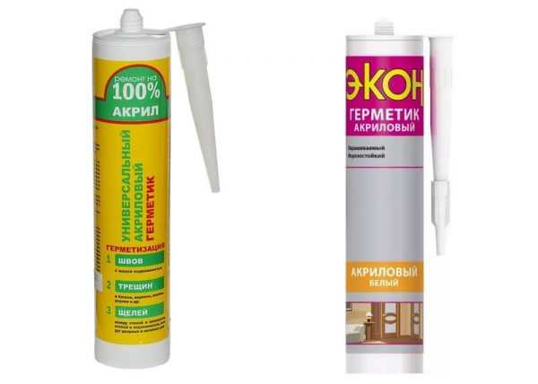 Акриловые герметики универсальные Акриловые герметики