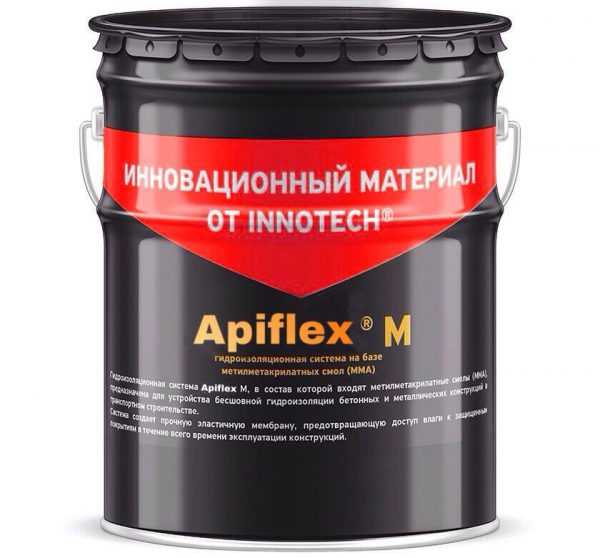 Гидроизолирующая грунтовка АПИФЛЕКС Мастичная гидроизоляционная система на базе метилметакрилатных смол