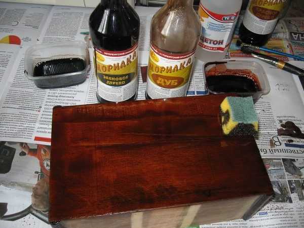 Преимущества морилки Глубоко проникает в структуру древесины