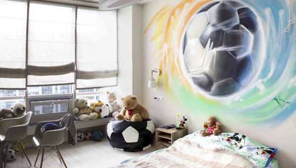 Граффити в детской комнате Детская комната