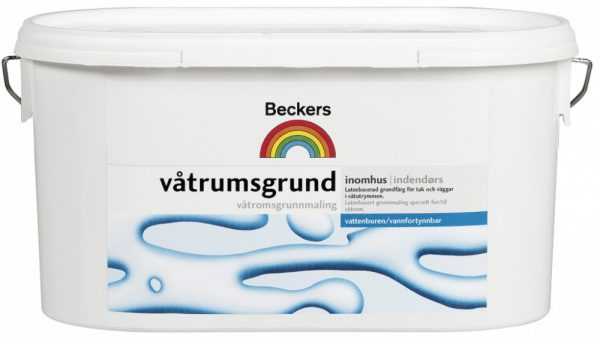 Грунтовка Beckers Vatrumsgrund Грунт для влажных помещений