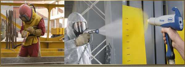 Снятие старого покрытия и грунтовка поверхности Грунтовка по металлу