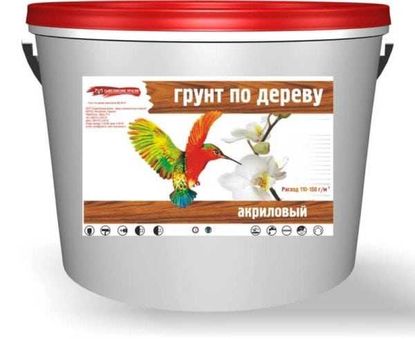 Акриловая грунтовка по дереву Грунтовка